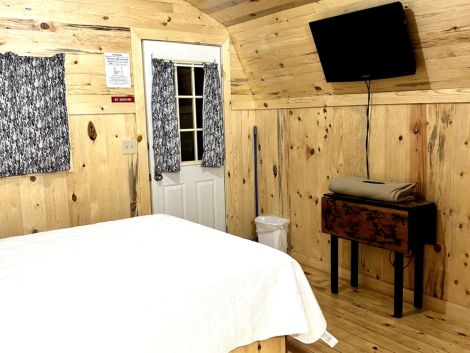 Cabin rental at Days End Campground in the Black Hills SD