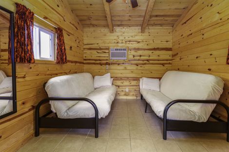 cabin rental at Days End Campground in Sturgis SD